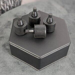 (4) Land Rover rubber door bump stops overslam buffer CFM500010